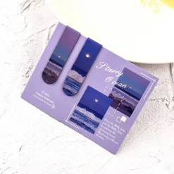 Bookmark mini biển đêm trăng sáng