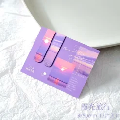 Bookmark mini hoàng hôn tím