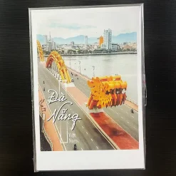 Nam châm dẻo Đà Nẵng-3 - Quà lưu niệm Việt Nam, quà thủ công handmade