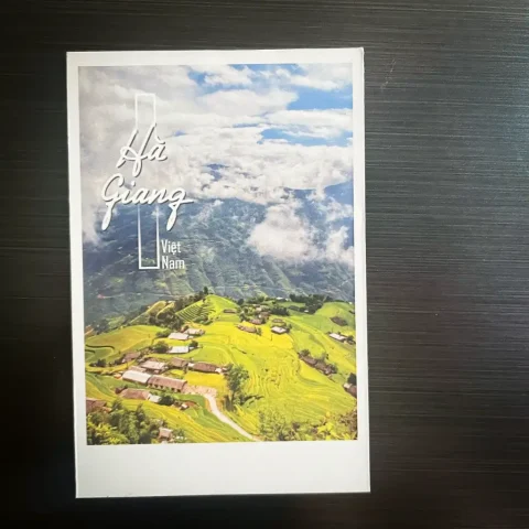 Nam châm dẻo Hà Giang-2 - Quà lưu niệm Việt Nam, quà thủ công handmade