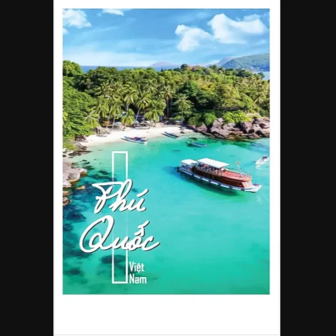 Nam châm dẻo Phú Quốc - Quà lưu niệm Việt Nam, quà thủ công handmade