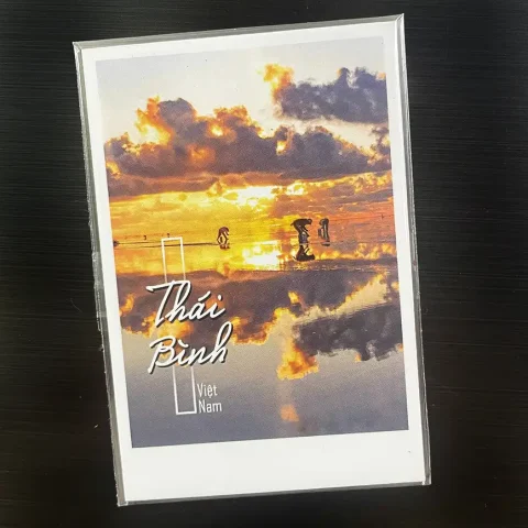 Nam châm dẻo Thái Bình - Quà lưu niệm Việt Nam, quà thủ công handmade