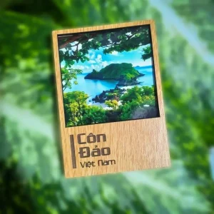 Nam châm gỗ Côn Đảo-2 – Quà lưu niệm Việt Nam, quà thủ công handmade