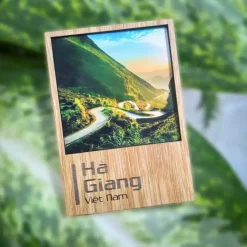 Nam châm gỗ Hà Giang-3 – Quà lưu niệm Việt Nam, quà thủ công handmade