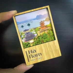 Nam châm gỗ Hà Nam – Quà lưu niệm Việt Nam, quà thủ công handmade