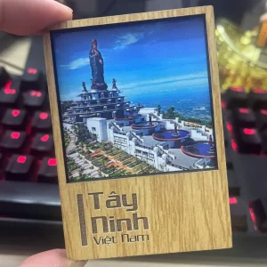 Nam châm gỗ Tây Ninh – Quà lưu niệm Việt Nam, quà thủ công handmade