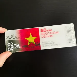 Nam châm vé concert 2/9 Quốc khánh Việt Nam