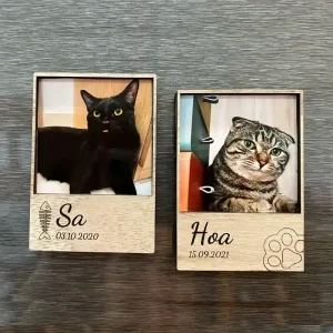thú cưng, mèo đặt hàng mica-gỗ- nam châm- quà lưu niệm-Vietnam souvenir-khung hình kỉ niệm sunshinegiftshop